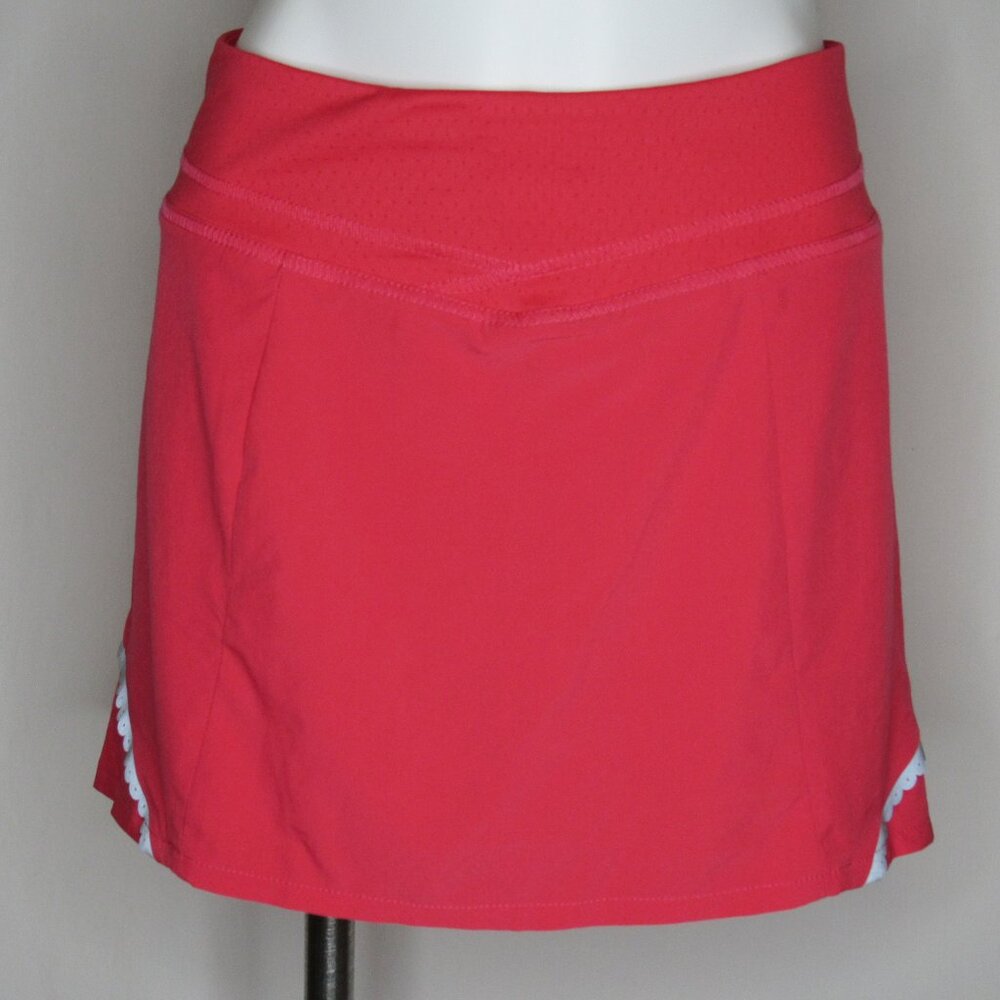 Title Nine Pink Reflective FLOUNCE Skort Women's M Medium